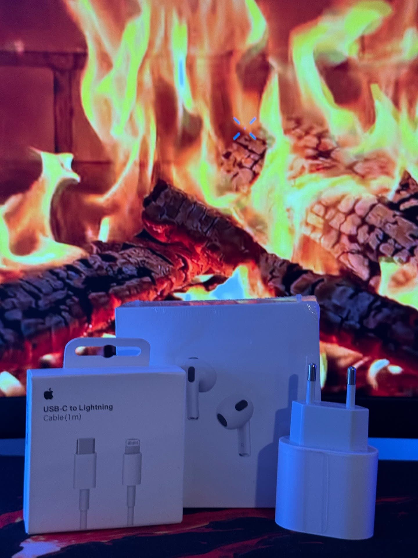  Pack 3 : air pods + charger 